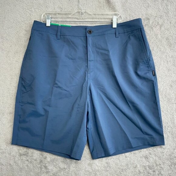 NEW ONeill Men's 38 Hybrid Standard Fit Shorts Blue 2-Way Stretch Lightweight - Picture 2 of 7